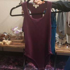 Purple bodysuit